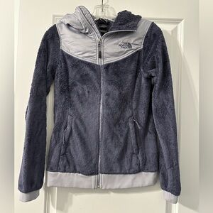 The North Face Hooded Women's Purple Silver Osito Jacket